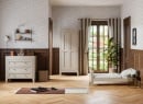 Lit bébé évolutif 70x140 MILENNE Beige Sable - 7