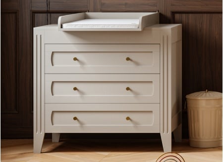 Changing table top for MILENNE dresser - Sand Beige