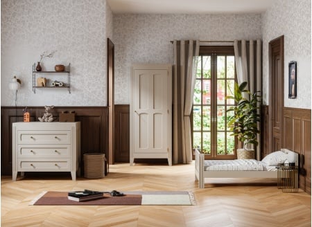 Habitación bebé completa MILENNE - Beige Arena