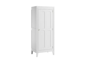 Armoire 1 porte MILENNE - Blanc