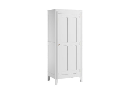 Armoire 1 porte MILENNE Blanc - 1