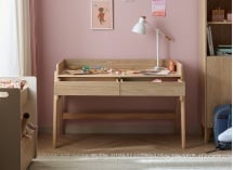 Bureau enfant réglable en hauteur LILO Chêne - 3