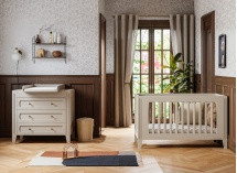 Chambre bébé Duo MILENNE Beige Sable - 1