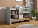 Lit bébé évolutif 3 en 1 BROOM - Sauge/Chêne - 1