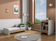 Lit bébé évolutif 3 en 1 BROOM - Sauge/Chêne - 4