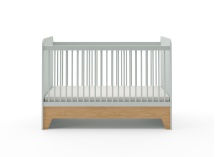 Lit bébé évolutif 3 en 1 BROOM - Sauge/Chêne - 8