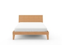 Lit tête de lit pleine 140x190 ACHILLE - 4