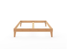 Lit en bois massif 140x190 ACHILLE Hêtre - 8