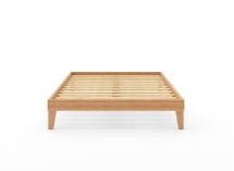 Lit en bois massif 140x190 ACHILLE Hêtre - 7