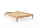 Lit en bois massif 140x190 ACHILLE Hêtre - 6