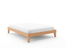 Lit en bois massif 140x190 ACHILLE Hêtre - 3