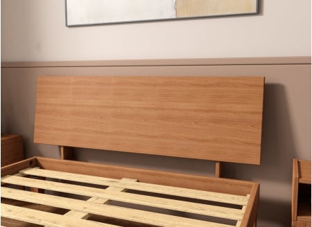 Volles Kopfteil für 140er Bett ACHILLE - Buche