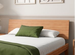 Testata piena per letto 160 ACHILLE - Faggio