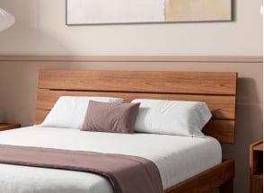 Tête de lit trio pour lit 140 ACHILLE - Noyer