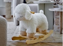 Jouet à Bascule Mouton LAASRITH - Blanc - 1