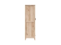Armoire 2 portes 1 tiroir cannage rotin NAMI - Bois - 8