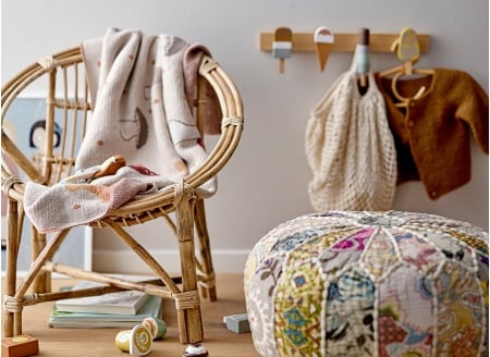 ZYON wooden kids' coat rack
