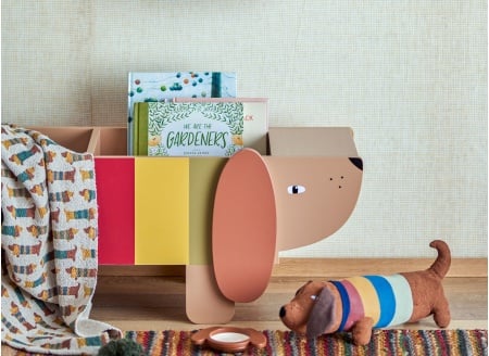 Biblioteca infantil de madera CHARLIE