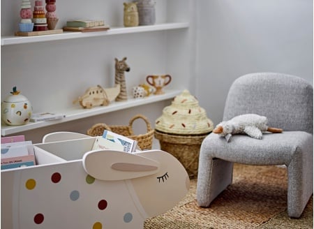 Panier de rangement avec couvercle CILLIE - 2