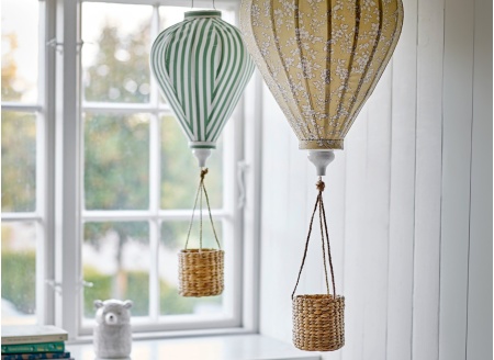 Juguete globo aerostático suspendido POMP MOBILE - Amarillo