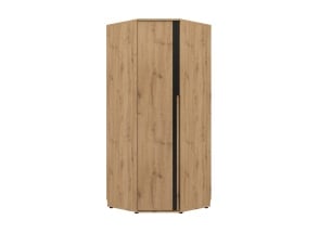 Dressing d'angle 1 porte PAVEL - Chêne
