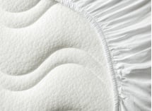 Drap housse 90x190 Coton Bio - Blanc - 2
