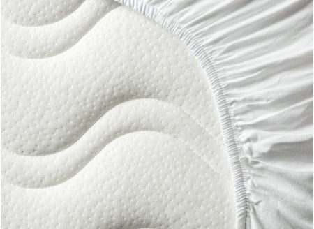 Drap housse 90x200 Coton Bio - Blanc - 2