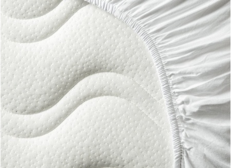 Hoeslaken 90x200 Biologisch Katoen - Effen