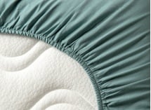 Drap housse 90x200 Coton Bio - Eucalyptus - 2