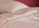 Housse de couette 140x200 Coton Bio - Rose nude - 3