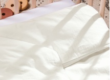 Housse de couette 140x150 Coton Bio - Ecru - 1