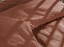Housse de couette 140x150 Coton Bio - Terracotta - 1