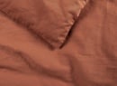 Housse de couette 200x200 Coton Bio - Terracotta - 4