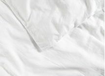 Housse de couette 240x260 Coton Bio - Blanc -  4
