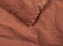 Housse de couette 240x260 Coton Bio - Terracotta - 4