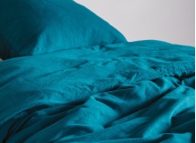 Housse de couette 240x260 Coton Bio - Bleu nuit - 3