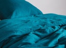 Housse de couette 240x260 Coton Bio - Bleu nuit - 3