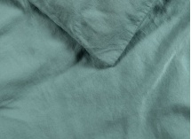 Housse de couette 200x200 Coton Bio - Eucalyptus - 4