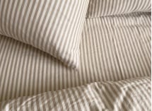 Drap housse 90x190 Percale de Coton Bio - Ambre 4