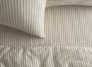 Drap housse 90x190 Percale de Coton Bio - Lin 4