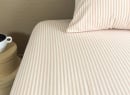 Drap housse 90x190 Percale de Coton Bio - Peach 2