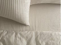 Drap housse 90x200 Percale de Coton Bio - Lin 4