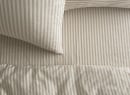 Drap housse 90x200 Percale de Coton Bio - Lin 4