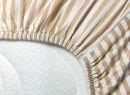 Drap housse 140x190 Percale de Coton Bio - Ambre 3