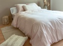 Drap housse 140x200 Percale de Coton Bio - Peach 3