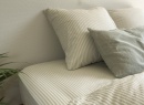 Drap housse 160x200 Percale de Coton Bio - Tilleul 2