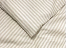 Housse de couette 140x200 Percale de Coton Bio - Lin 4