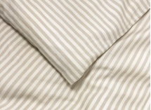 Housse de couette 240x260 Percale de Coton Bio - Lin 3