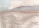 Housse de couette 240x260 Percale de Coton Bio - Peach 2