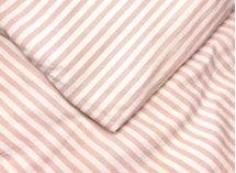 Housse de couette 240x260 Percale de Coton Bio - Peach 3